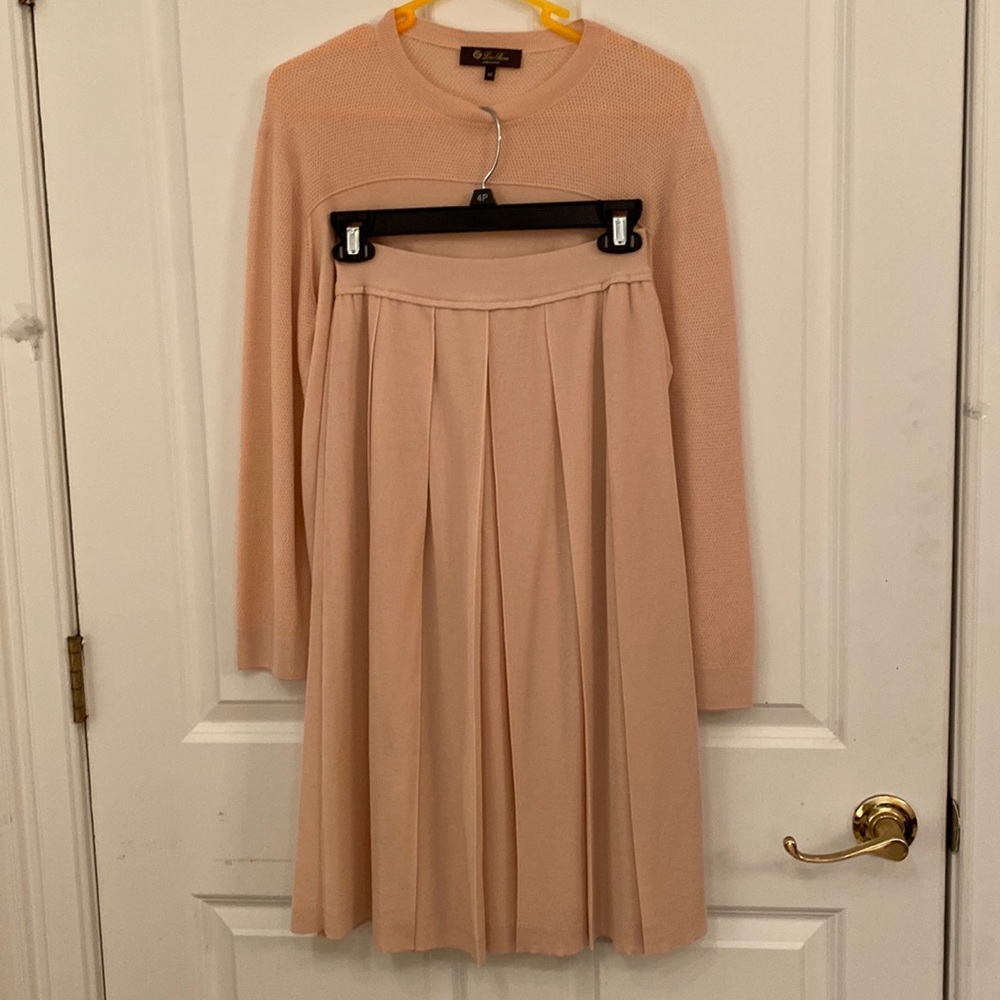 Loro Piana Sweater skirt suite new without tag